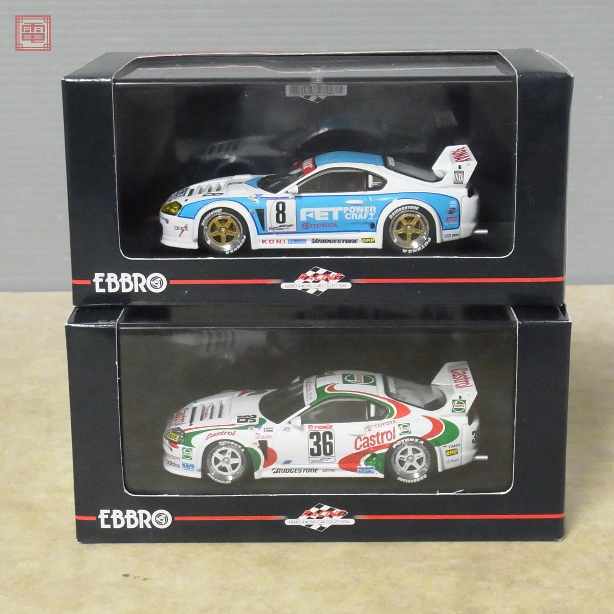 エブロ 1/43 カストロール トムズスープラ JGTC 1995 POTENZA 36