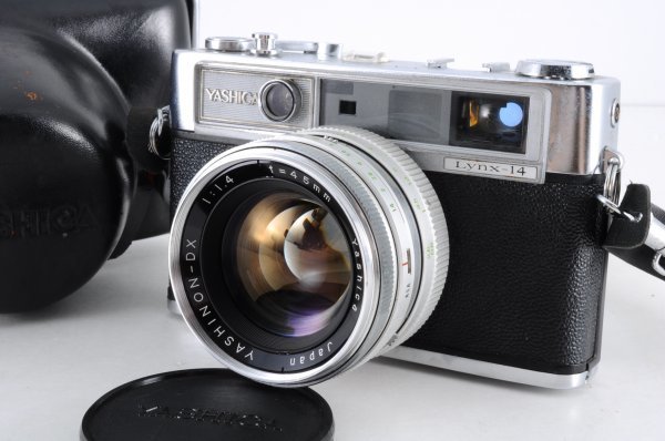 美品】Lynx-14 Yashika ヤシカ 45mm F1.9 カメラ（YASHICA