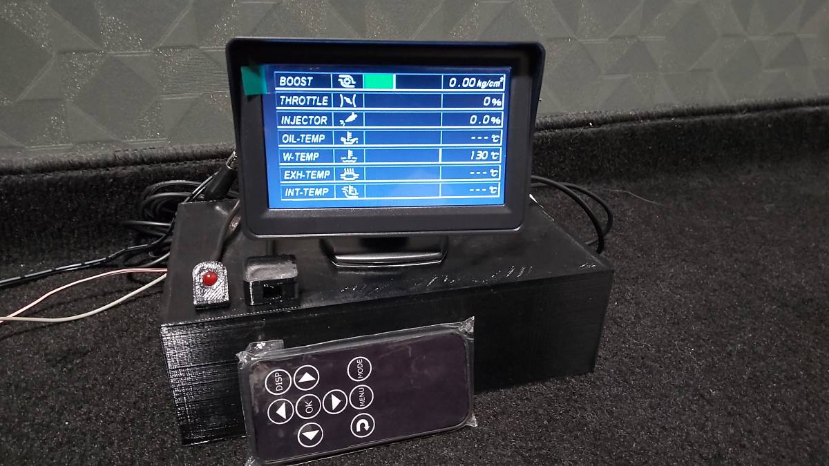 R34 GT-R マルチファンクションディスプレイ Vスペック MFD ビデオ出力
