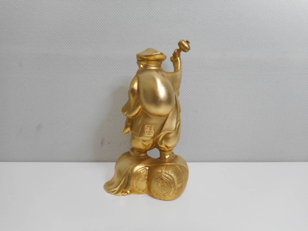 金色大黒様約15センチ 24K GP