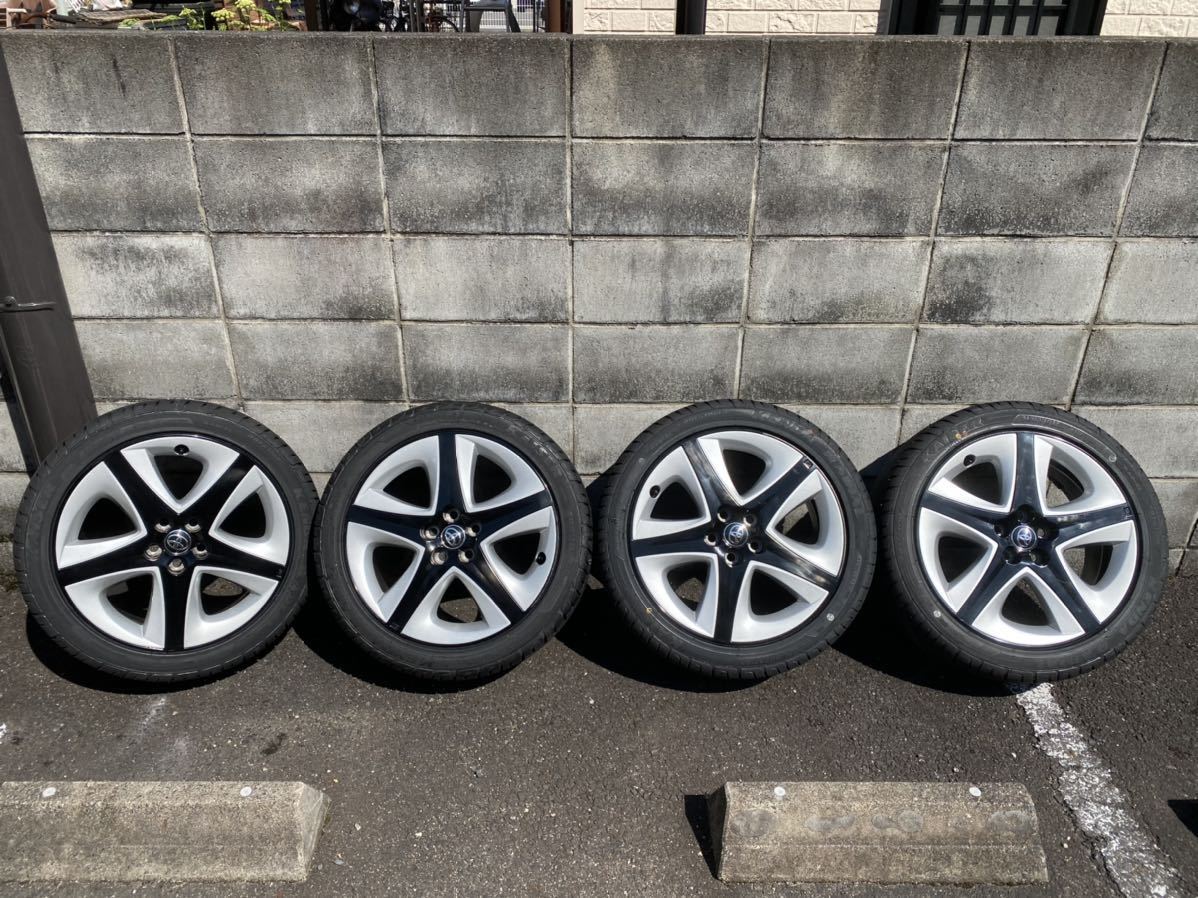 タイヤ新品】ガラスコーティング済み 50プリウス ツーリングホイール