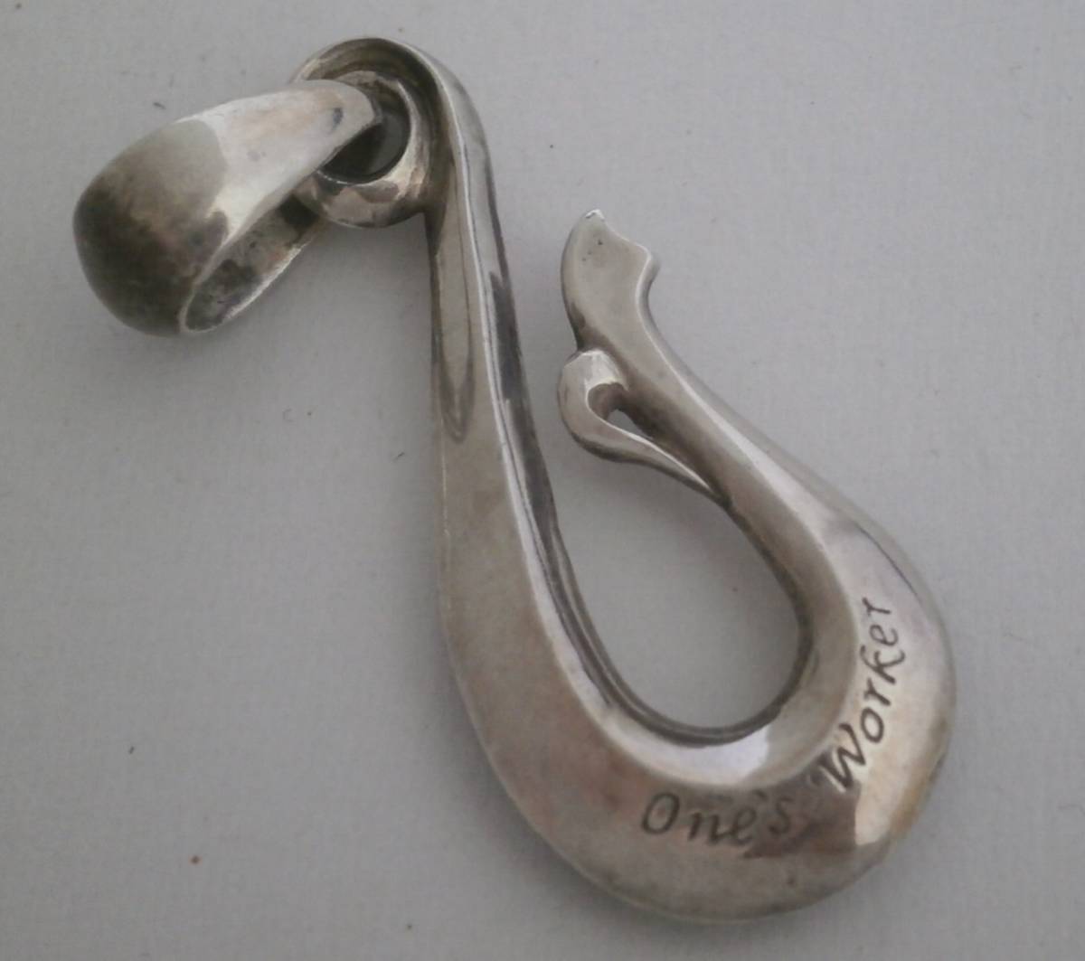 925SV ワンズワーカー ペンダントトップ チェーンハンドル ONES WORKER
