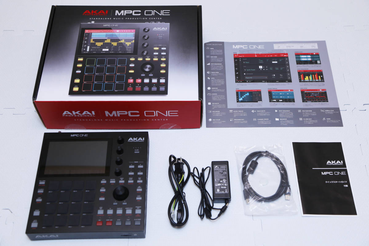 AKAI MPC ONE+ 赤 サンプラー 本体 【公式通販】 AKAI MPC ONE+ 赤 サンプラー 本体 【公式通販】