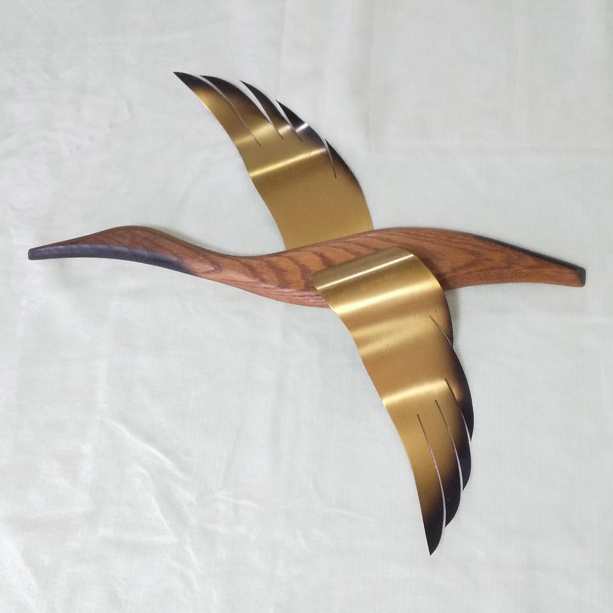 早い者勝ち! ミッドセンチュリー 鳥 フライングバード ウォールデコ