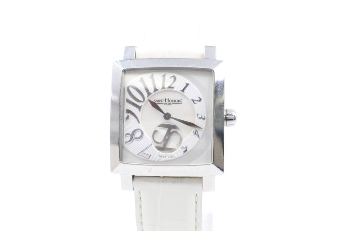新品電池交換済 SAINT 疎く HONORE PARIS サントノーレ 腕時計 