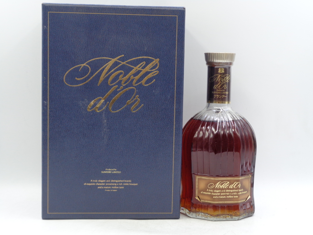 サントリー　ブランデー　古酒 Noble d'Or (ノーブルドール) 3本 サントリー ブランデー 古酒 Noble d'Or (ノーブルドール) 3本