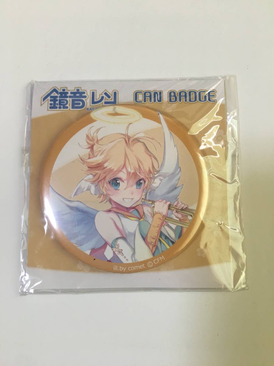 新品】【激レア、新品】鏡音リン 缶バッジ comet 初音ミクシリーズ 