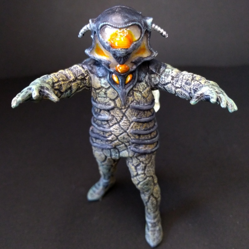 音波怪人ベル星人 ウルトラマンセブン ソフビ ブルマァク 希少