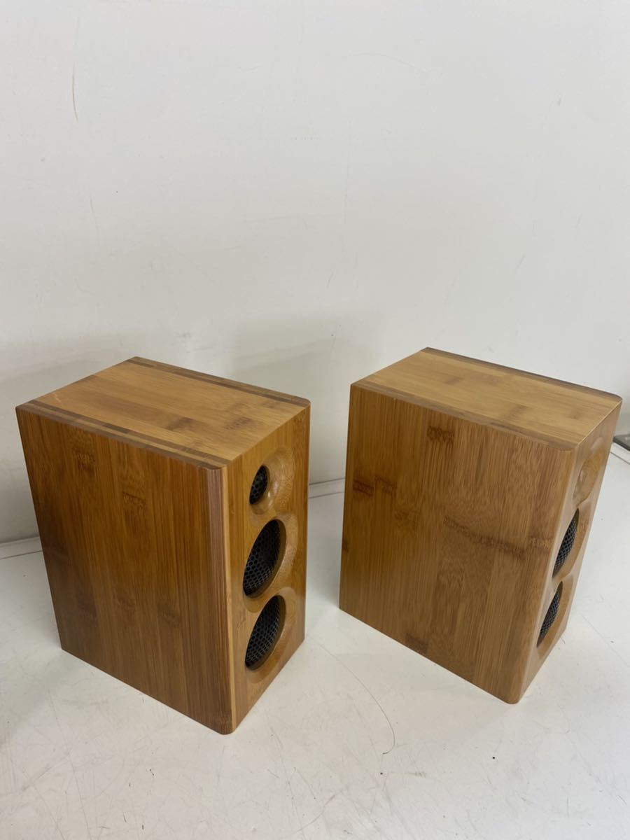 SOUND WARRIOR SW-S25 城下工業　竹製スピーカー　送料無料 良品』SOUND WARRIOR 竹スピーカー SW-S25 パワードサブウーファー SW