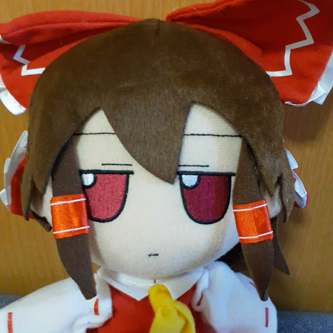 美品 東方project ふもふもれいむ 博麗霊夢 ぬいぐるみ 人形 フィギュア Gift 博麗神社例大祭 1円 Hakurei Reimu Fumo Doll の落札情報詳細 ヤフオク落札価格情報 オークフリー スマートフォン版