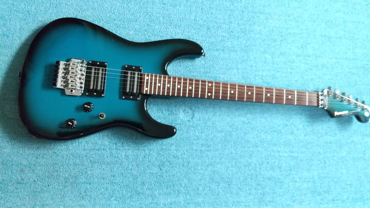 やや傷や汚れあり】FERNANDES FST-115 ブルーサンバースト 24
