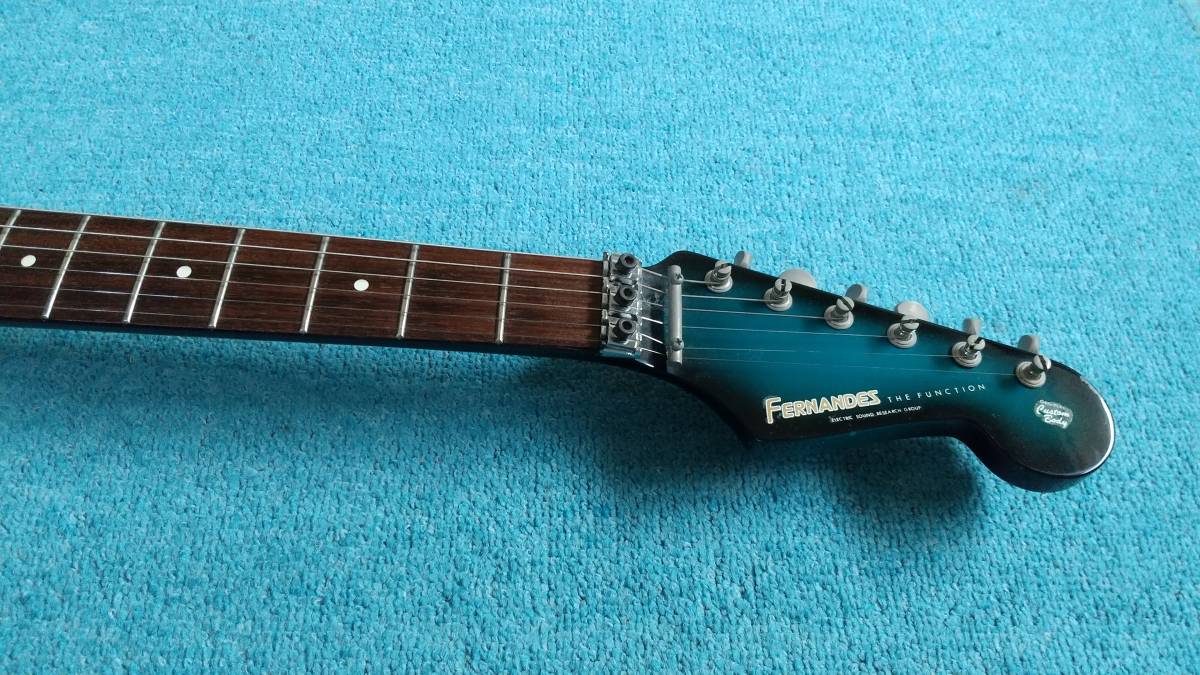 やや傷や汚れあり】FERNANDES FST-115 ブルーサンバースト 24