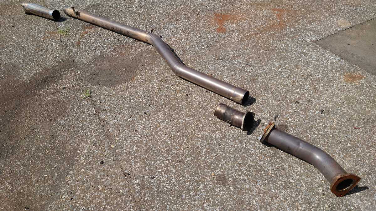 傷や汚れあり Jzx100 ワンオフマフラー 社外マフラー メガホンドルフィンテールjzx90 チェイサー マーク2 クレスタ の落札情報詳細 ヤフオク落札価格情報 オークフリー スマートフォン版