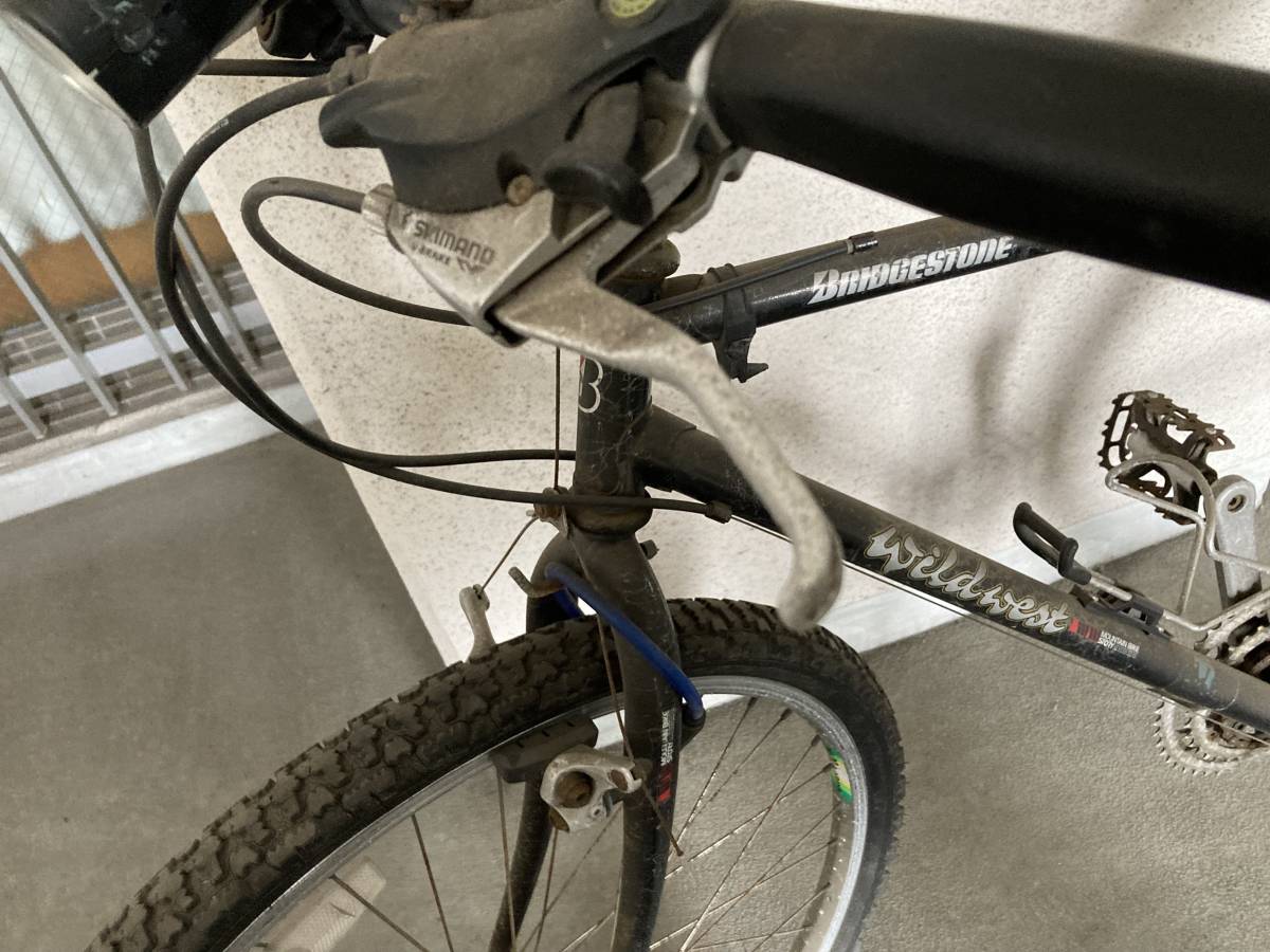 希少 保管品 未組立て レトロ BRIDGESTONE WILD WEST 自転車 26インチ