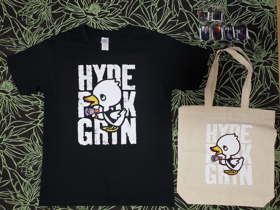 HYDE xグリンちゃんTシャツ HYDEPARK HYDE × グリンちゃん コラボレーショングッズ 販売に関して