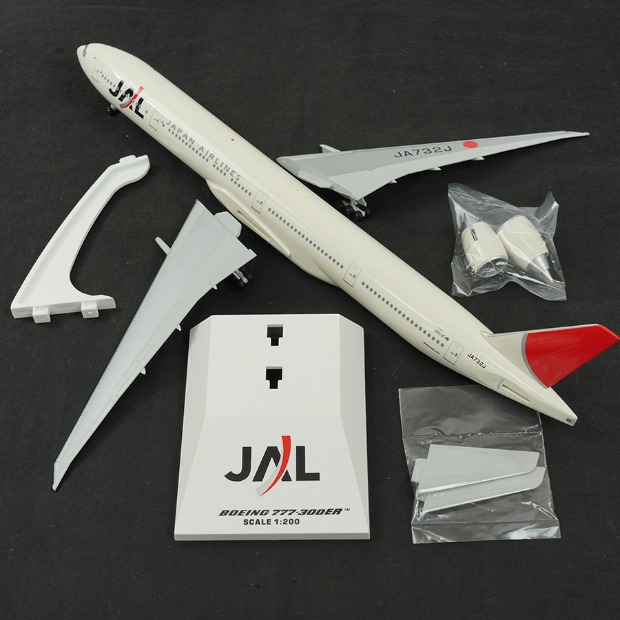 目立った傷や汚れなし （詳細）】美品 飛行機模型◇エバーライズ 1/200
