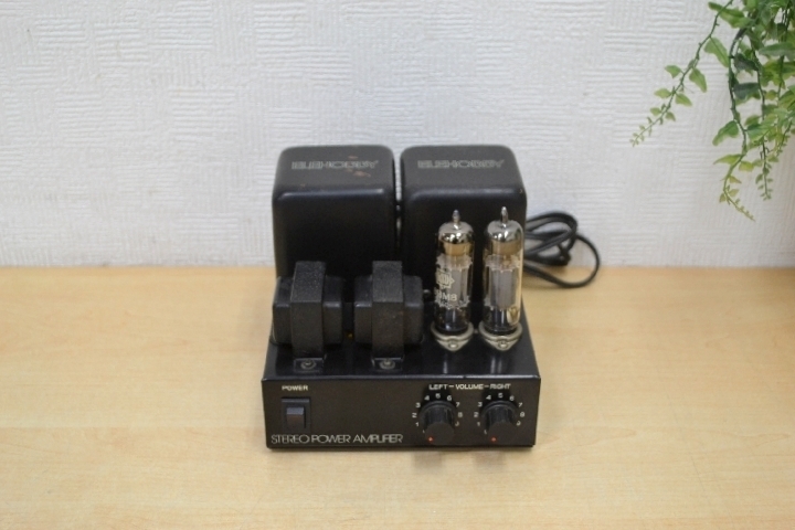 目立った傷や汚れなし】嘉穂無線 ELEHOBBY 真空管ステレオパワーアンプ