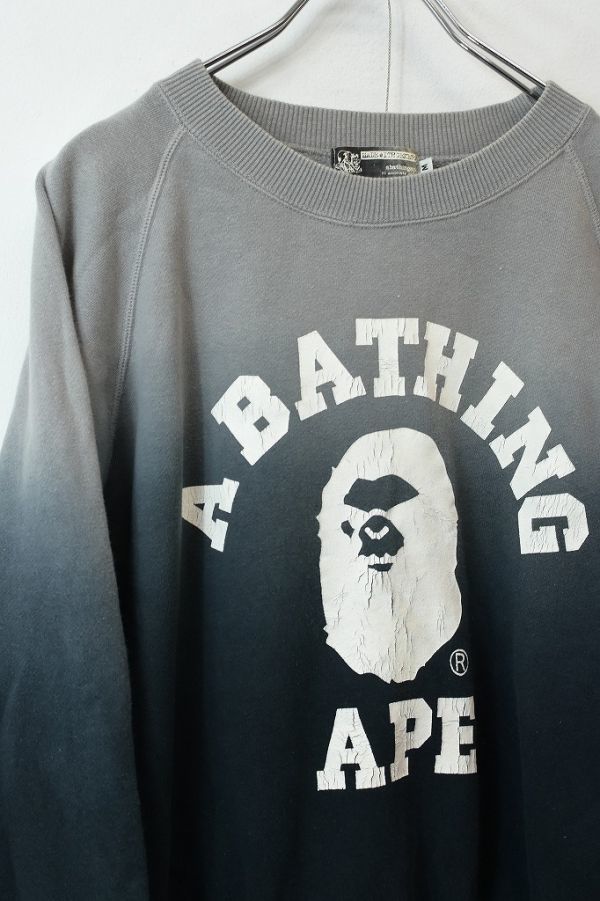 A BATHING APE アベイシングエイプ　グラデーション　スウェット　L A BATHING APE アベイシングエイプ グラデーション スウェット L A