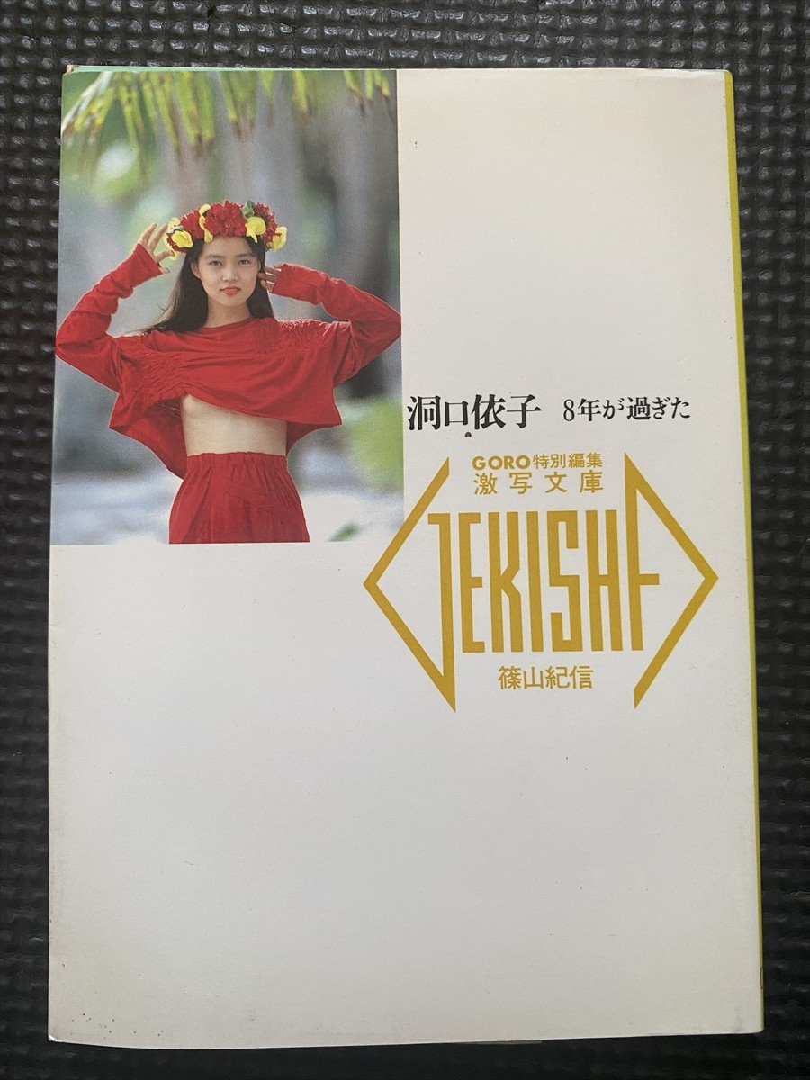 篠山紀信 洞口依子 / 8年が過ぎた (激写文庫)写真集