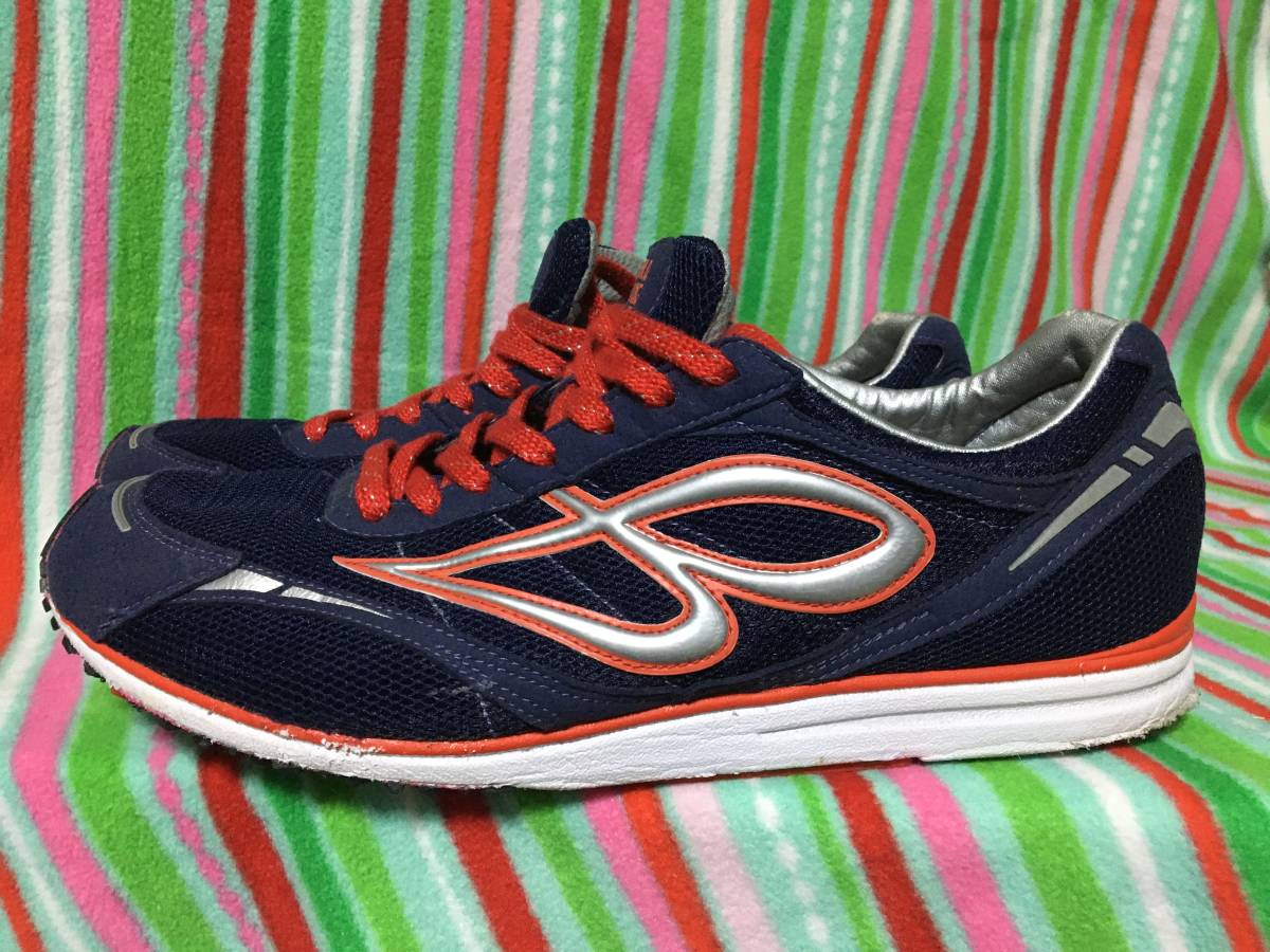 ビモロシューズ VeLo トリコ/ブラック×オレンジ 28.5cm ビモロシューズ