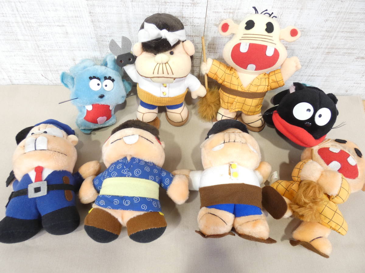 天才バカボンのパパのぬいぐるみ 抱きつきます アニメキャラクター