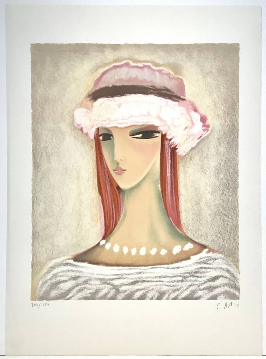 クレール・アステックス『バラ色の髪飾りの母娘』油彩画【真作保証】 絵画 Amazon.co.jp: クレールアステックス『バラ色の髪飾りの母娘