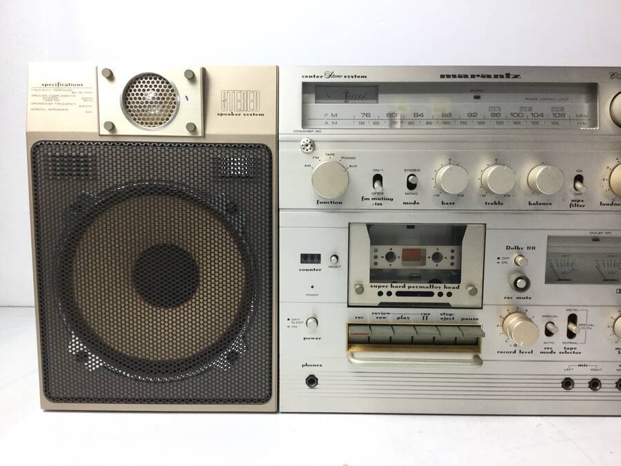 傷や汚れあり】marantz CRS-7810 スピーカー分離型ラジカセ◇現状品の