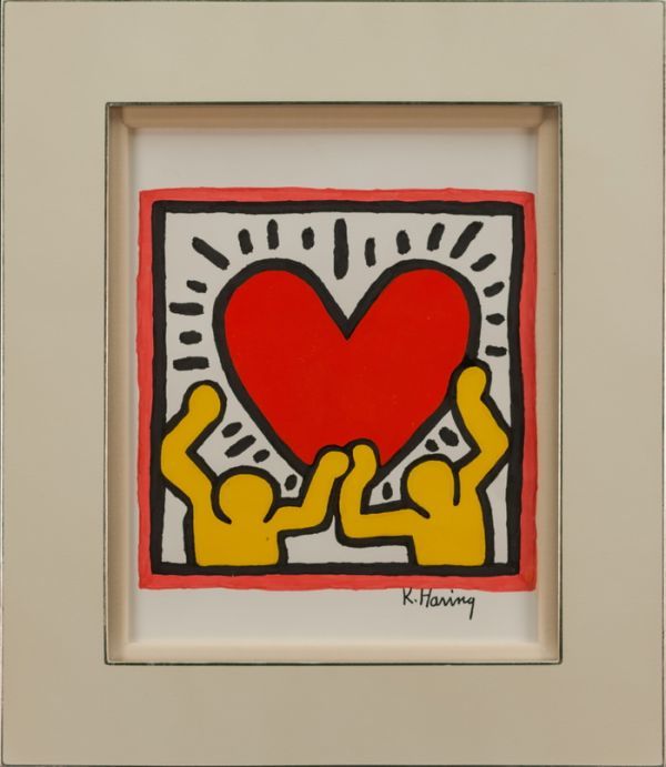 1993年 キース・ヘリング “Radiant Baby” ポスター 真作保証/バスキア