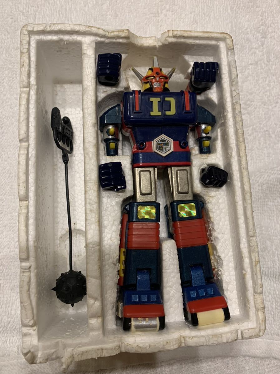 ST ポピー超合金 電子戦隊デンジマン デンジイエロー 当時物