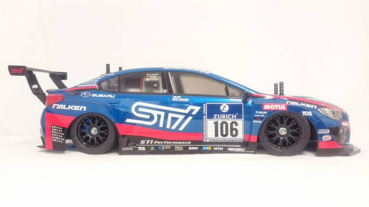 タミヤ male 1/10 電動RCカーシリーズ No.645 SUBARU WRX STI