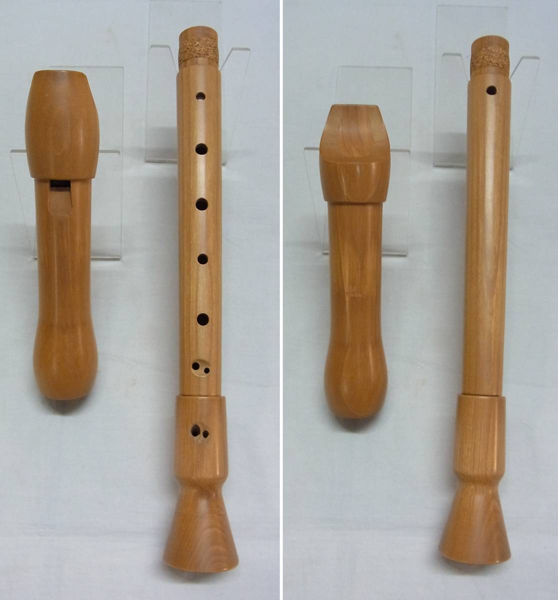 Vintage 19 【ドイツ製】木製 Schreiber ソプラノリコーダー