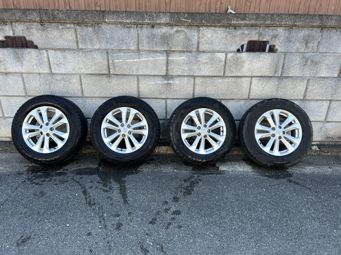 ☆ ニッサン純正 トーヨー 225/65R17 エクストレイル #24947 ☆ やや傷や汚れあり】日産 エクストレイルT32 純正 17インチ アルミ