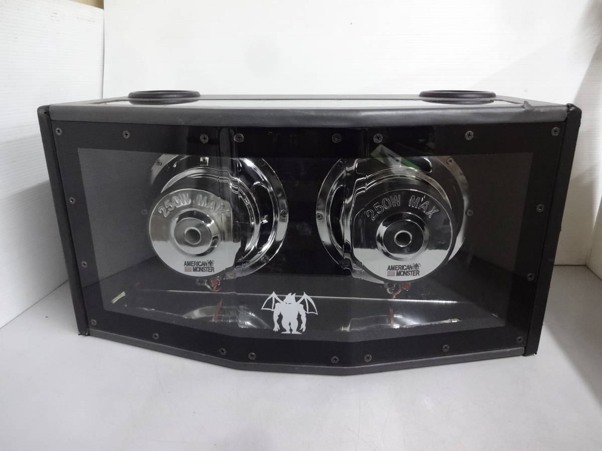 アメリカンモンスターアンプツインウーファー