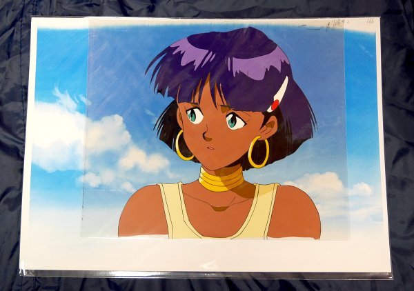 やや傷や汚れあり】☆ふしぎの海のナディア セル画End Cel / 水着の