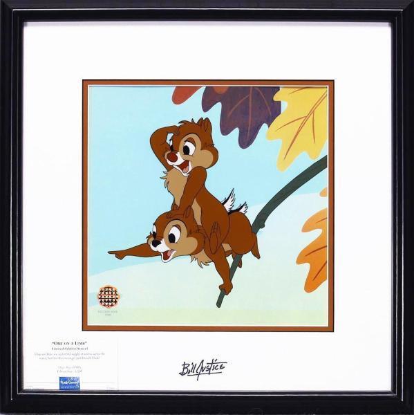 チップとデールのセル画 ディズニー チップとデール セル画