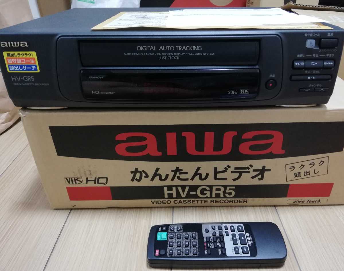 AIWA アイワ ビデオカセットレコーダー HV-GR5