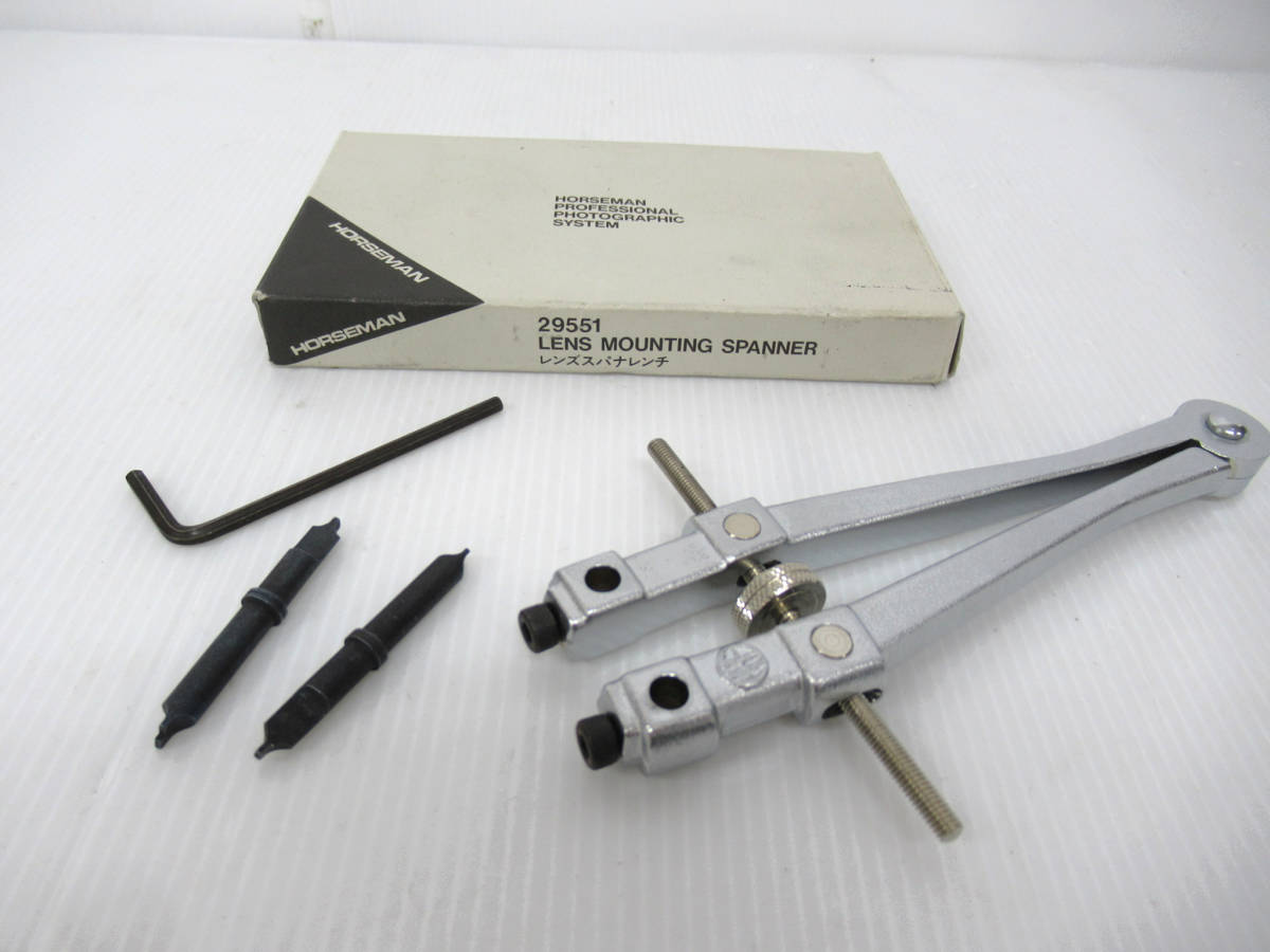 【やや傷や汚れあり】【HORSEMAN/ホースマン】申②81//LENS MOUNTING SPANNER/レンズスパナレンチ の落札情報詳細