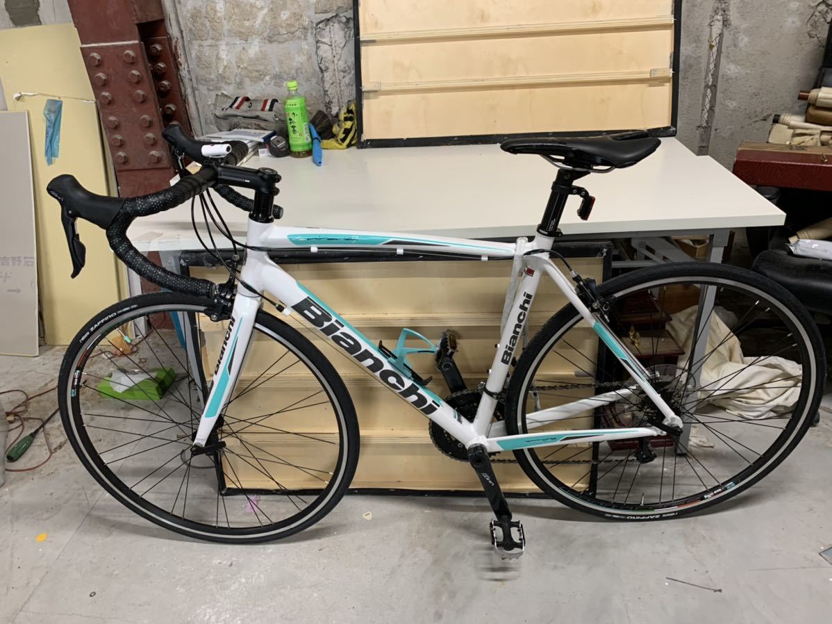 Bianchi ビアンキ alu hydro triplebutted6000 Used: Bianchi alu Hydro Triple Butted 6000