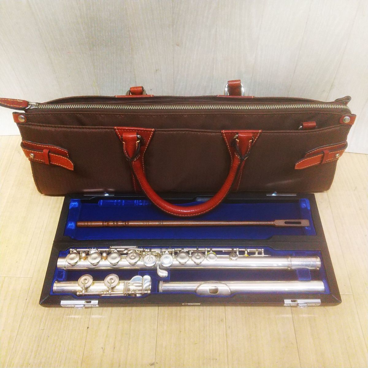 【やや傷や汚れあり】ムラマツ フルート MURAMATSU FLUTE MFG. Co,. TOKOROZAWA JAPAN 株式会社村松