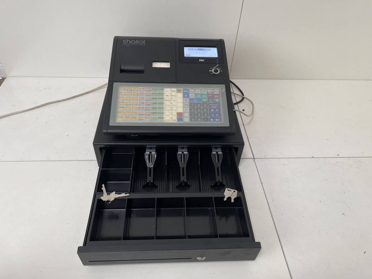 レジスター 東芝テック FS-770 ブラック TEC レジロール10巻サービス