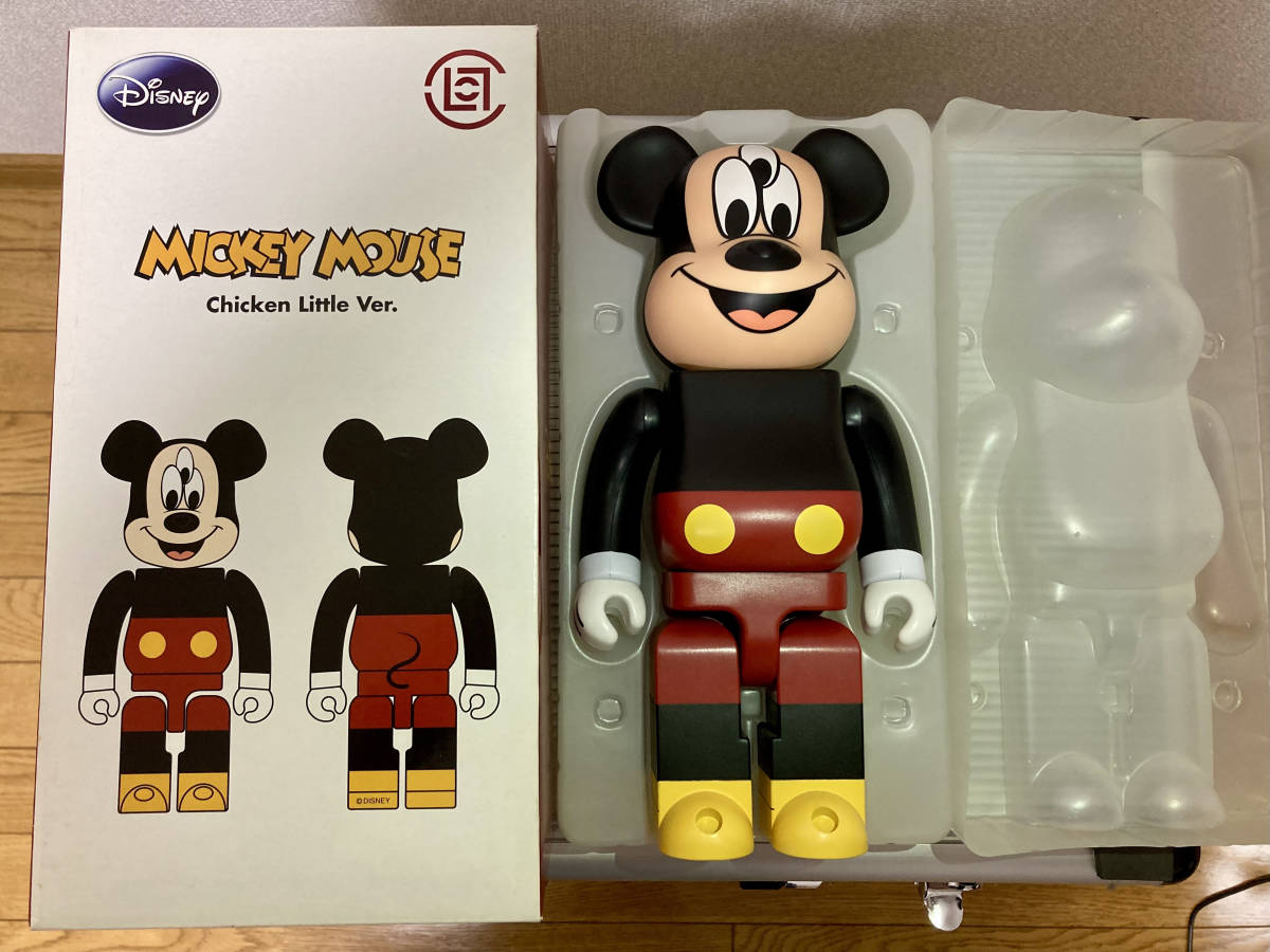 ベアブリック 400％ ミッキーマウス MEDICOM TOY - BE@RBRICK Mickey Boat Builders 100％ & 400％