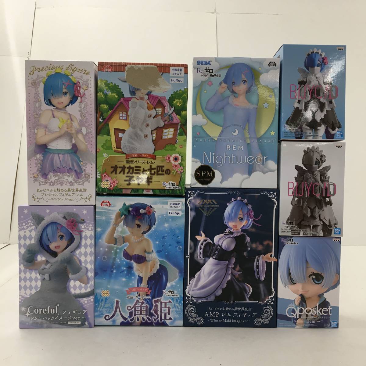 リゼロ プライズ フィギュア まとめ売り 17点 【公式通販】