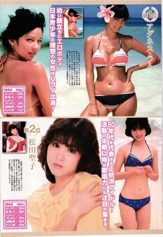 ◎希少◎グラビア◎アグネスラム◎切り抜きクリアブック◎