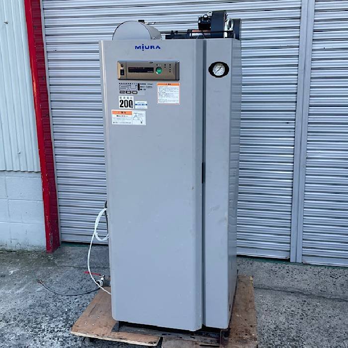 中古】5-022 MIURA ミウラ 貫流蒸気ボイラー SU-300 重油 軟水装置他 ...