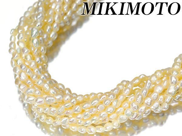 未使用に近い】1円～【ジュエリー極】MIKIMOTO 豪華10連！上質 