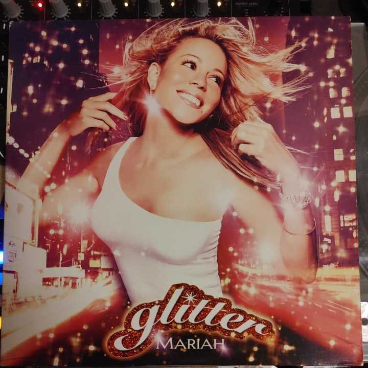 【やや傷や汚れあり】【レア2枚組LP】Mariah Carey GLITTER 【盤質良好】aaliyah rihanna tlc