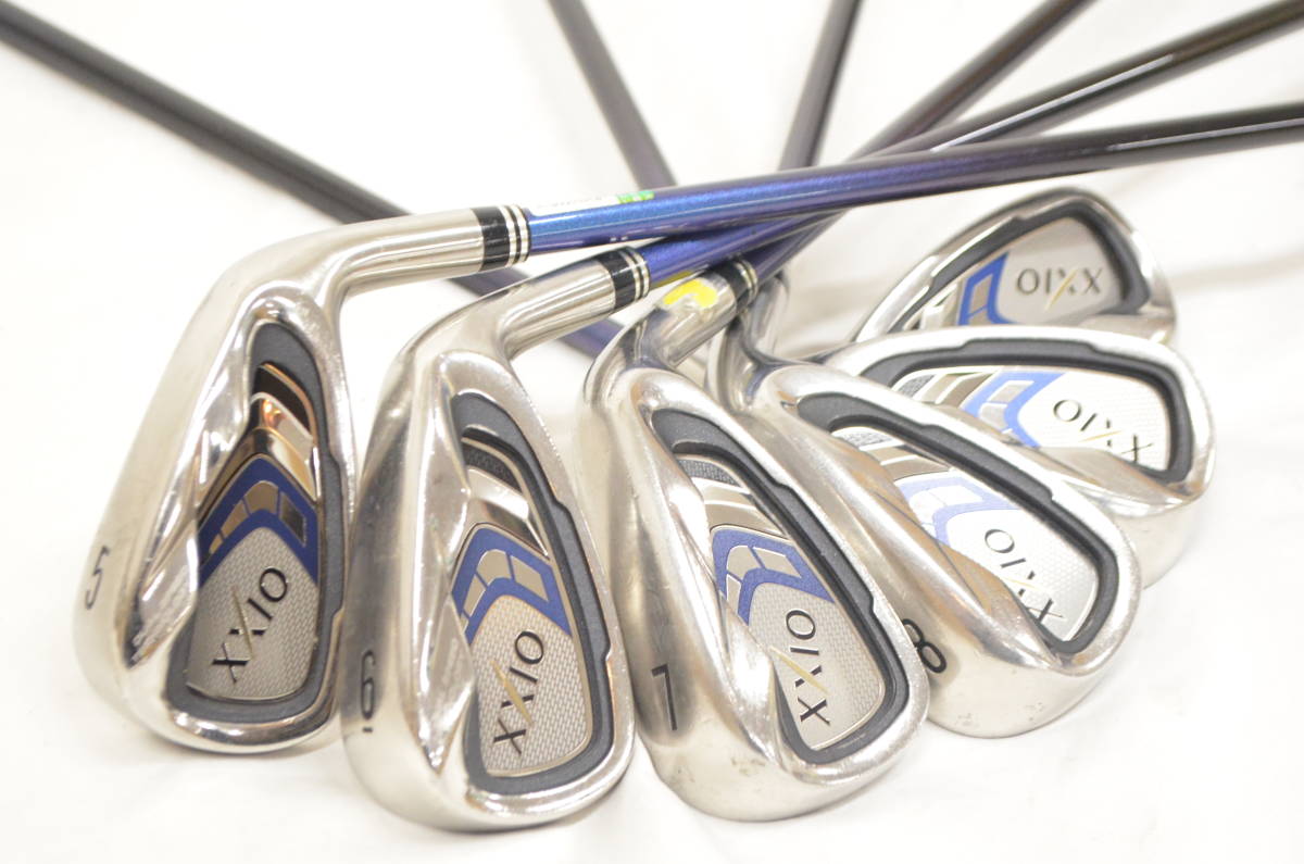 XXIO LH Iron Set XXIO 4 5-9,P,A,S MP400 Shaft Flex S Left Handed STORE