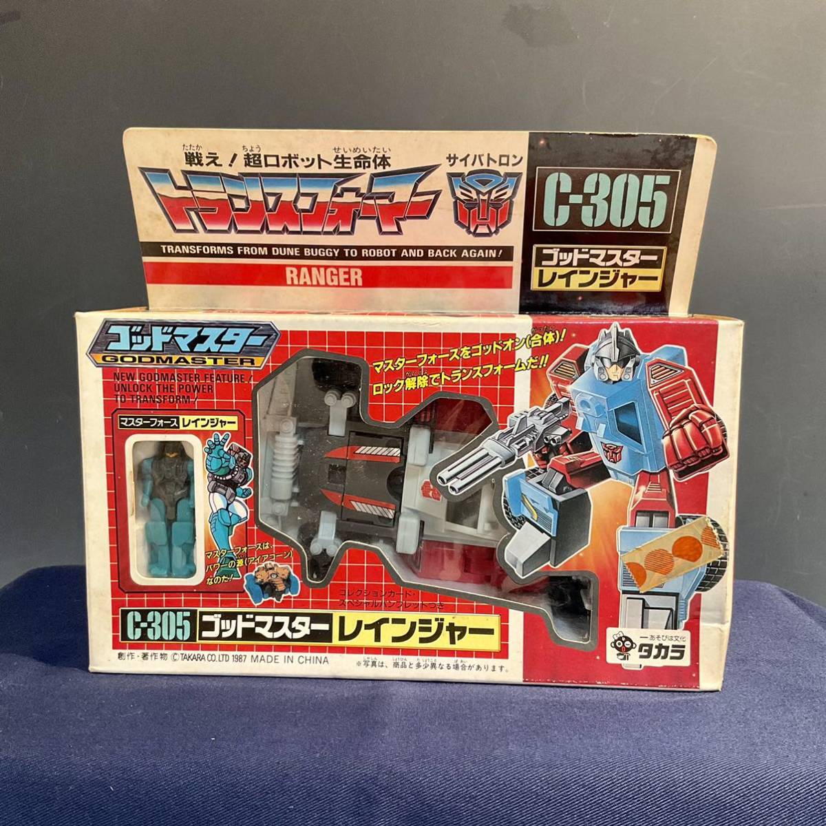 タカラトランスフォーマーC-305 ゴッドマスター 地上防衛戦士 レインジャー トランスフォーマー C-305 ゴッドマスター レインジャー G1当時