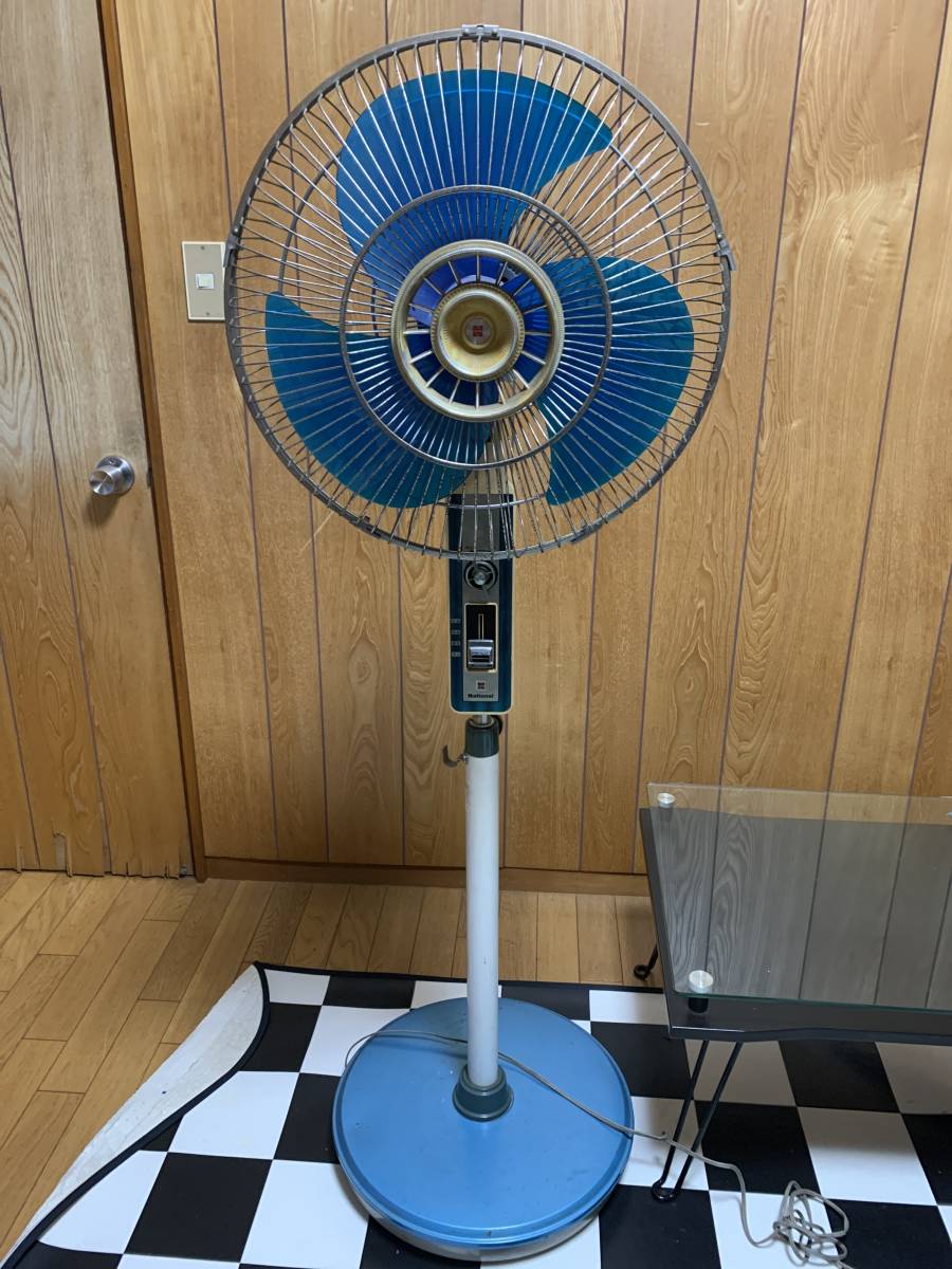 扇風機 昭和レトロ national レトロ扇風機 F-K401J