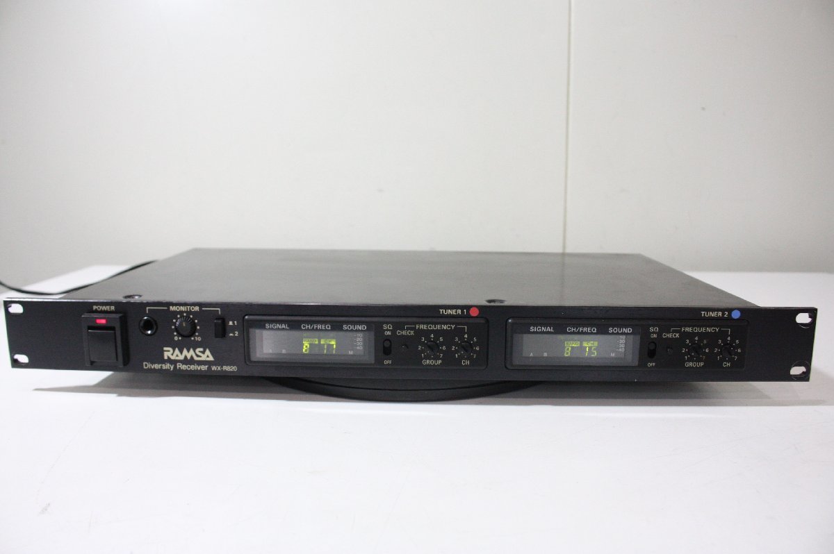 Panasonic RAMSA 小売 WX-R822 ジャンク 3点セット Panasonic RAMSA WX